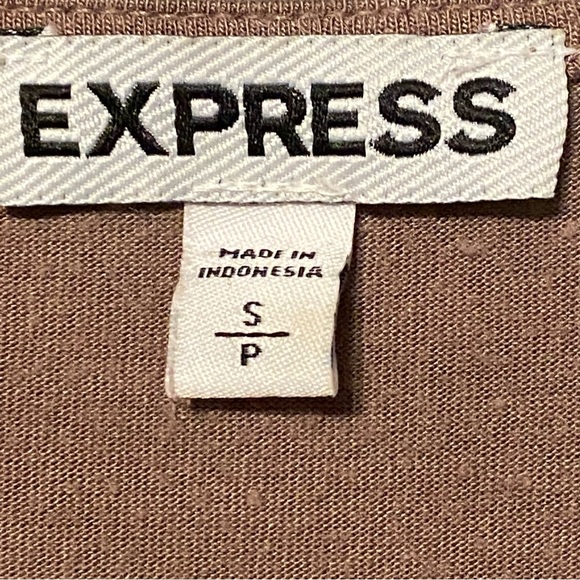 Mocha shimmer tank from Express - Picture 3 of 5